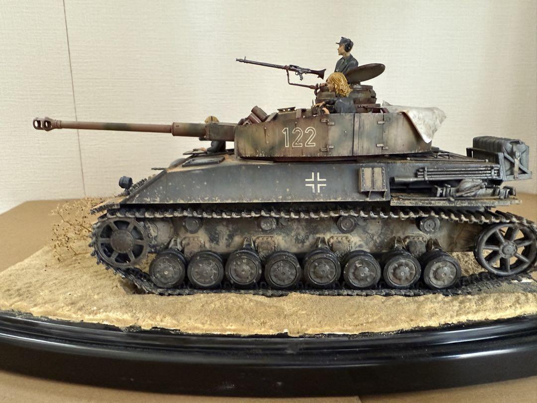 プラモデル戦車完成品1/35 4号戦車クルップ計画モデル