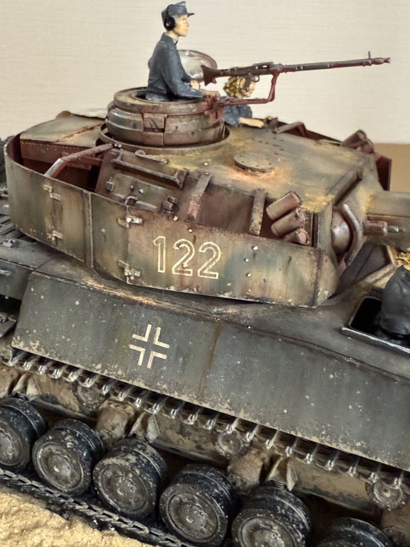 プラモデル戦車完成品1/35 4号戦車クルップ計画モデル