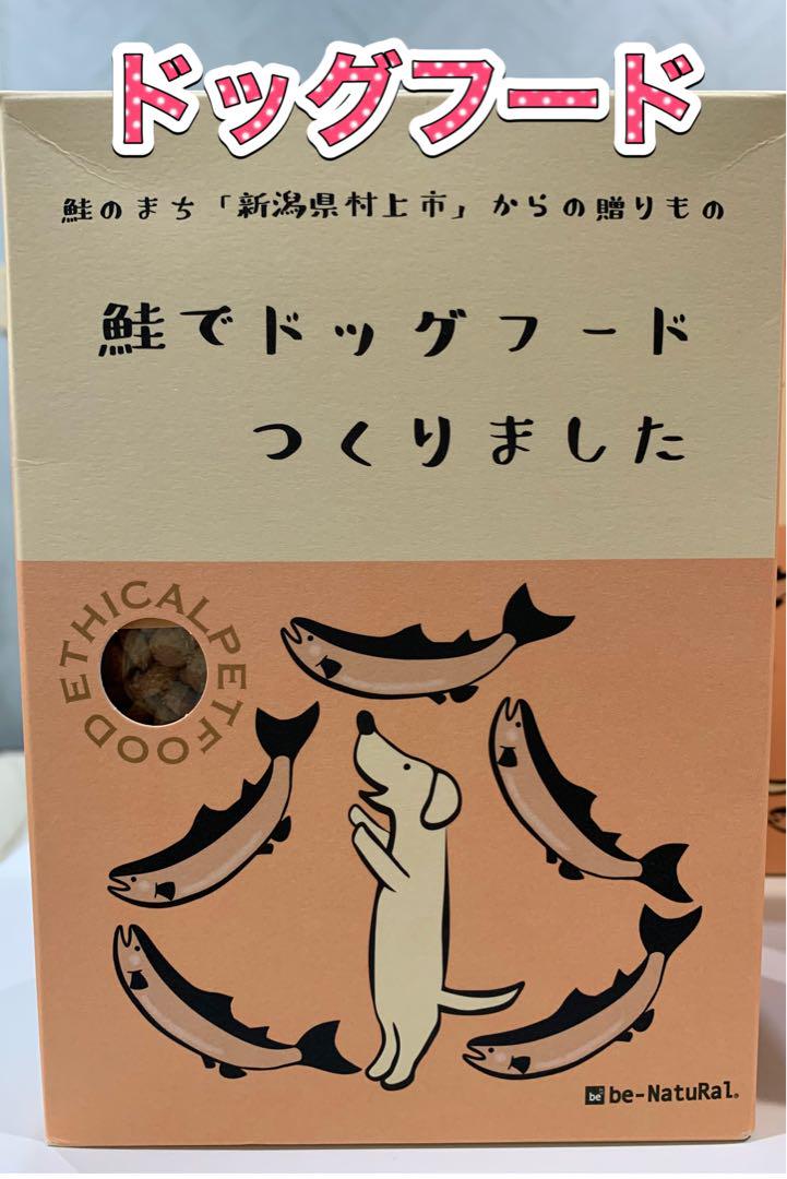 鮭でドッグフードつくりました　4箱
