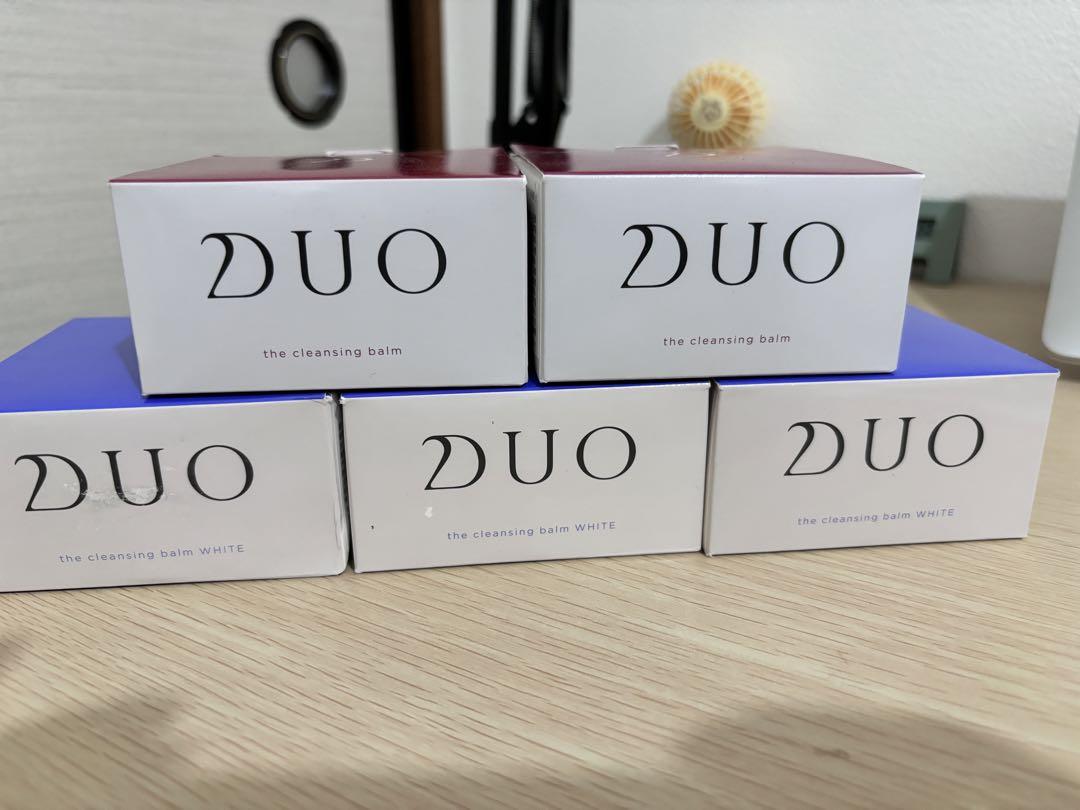 DUO クレンジングバーム ホワイト　赤　青　90g 5個セット