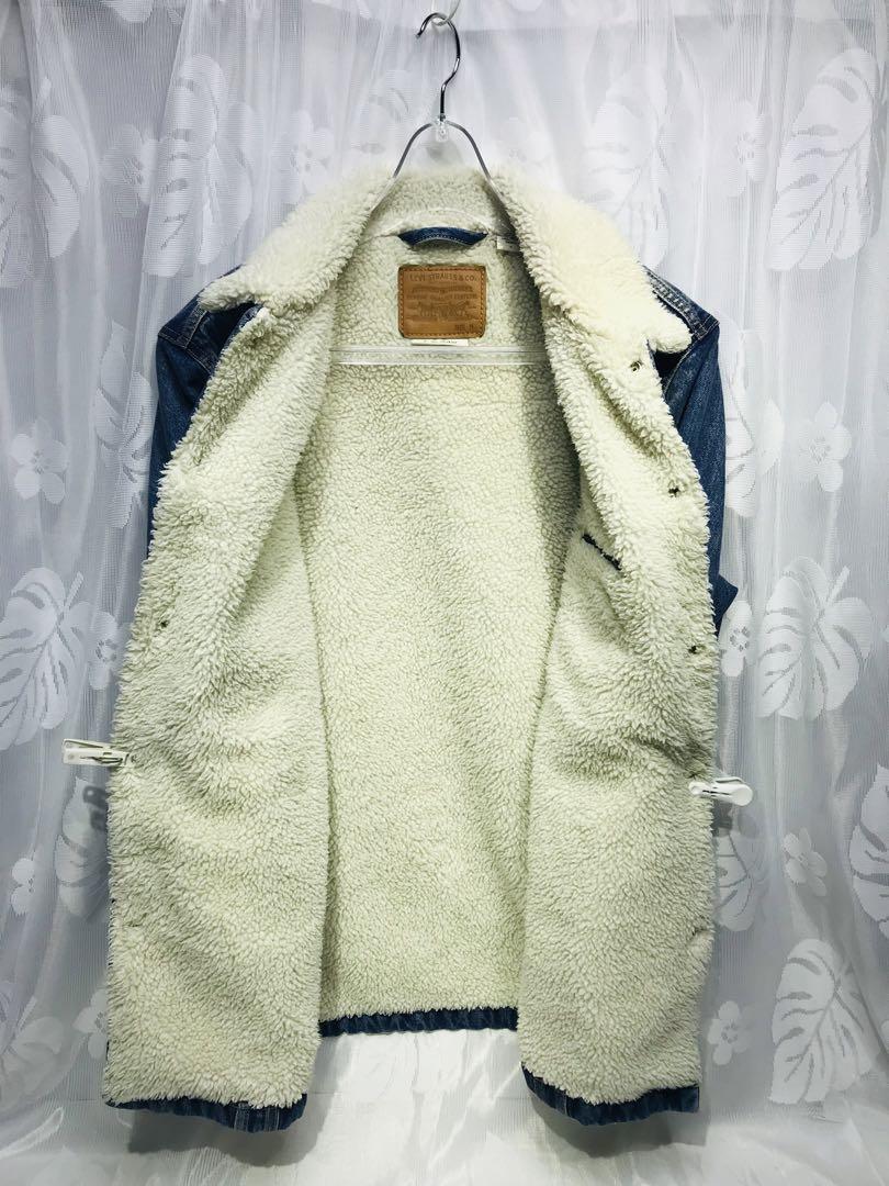 ビンテージ 美品 リーバイス Levi's ビッグE ボアデニムジャケット