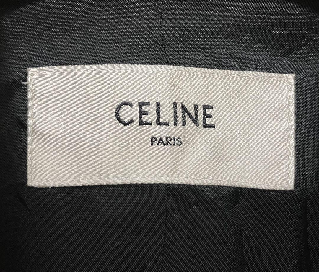 Celine エディスリマン レーヨン テディジャケット 44