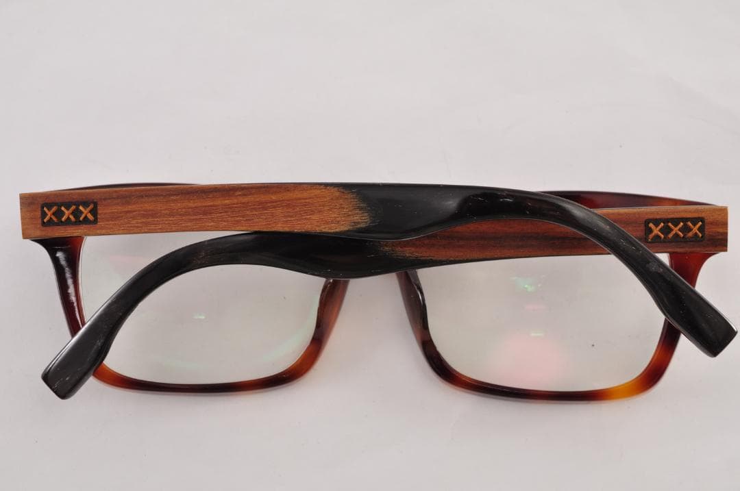 美品 ZEGNA ゼニア メガネ ウェリントン べっ甲 度入り