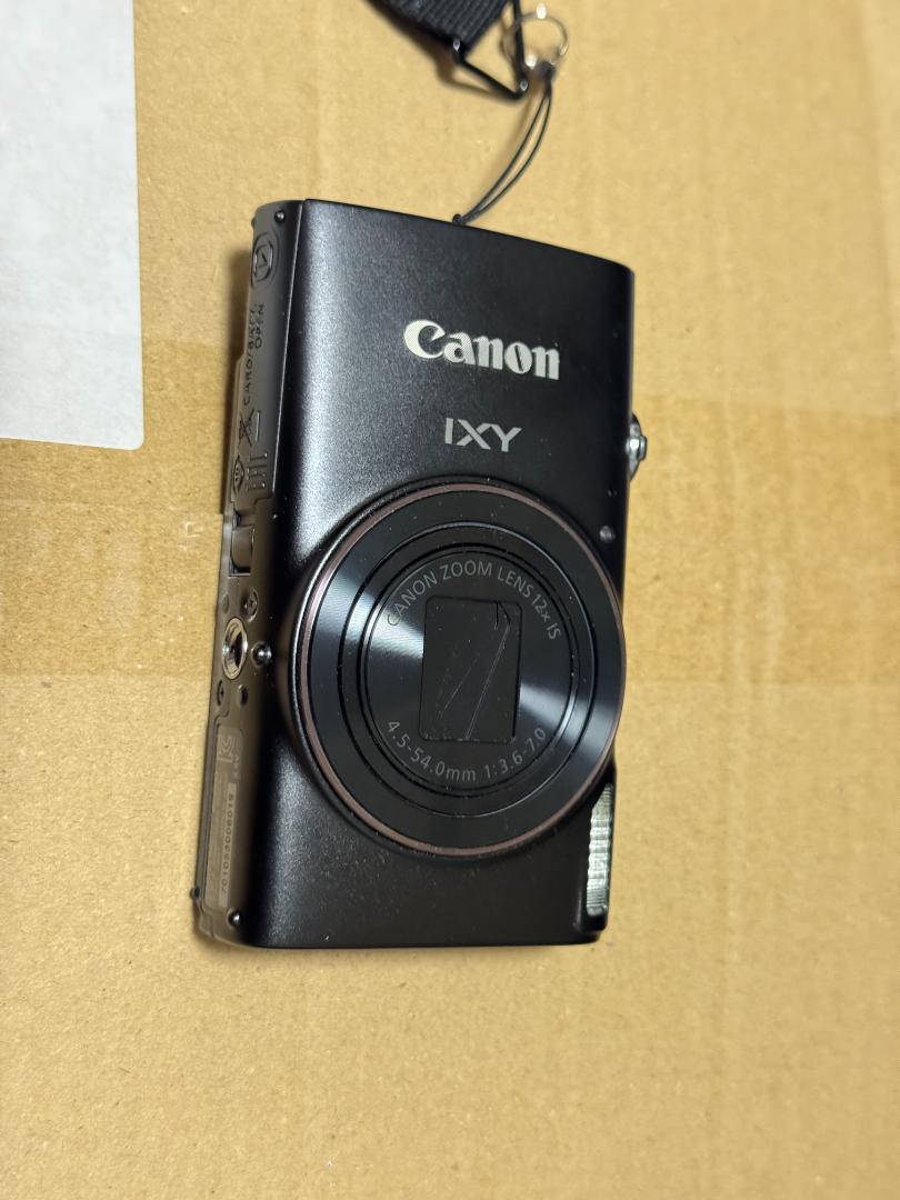 【美品】Canon IXY 650 コンパクトデジタルカメラ ブラック