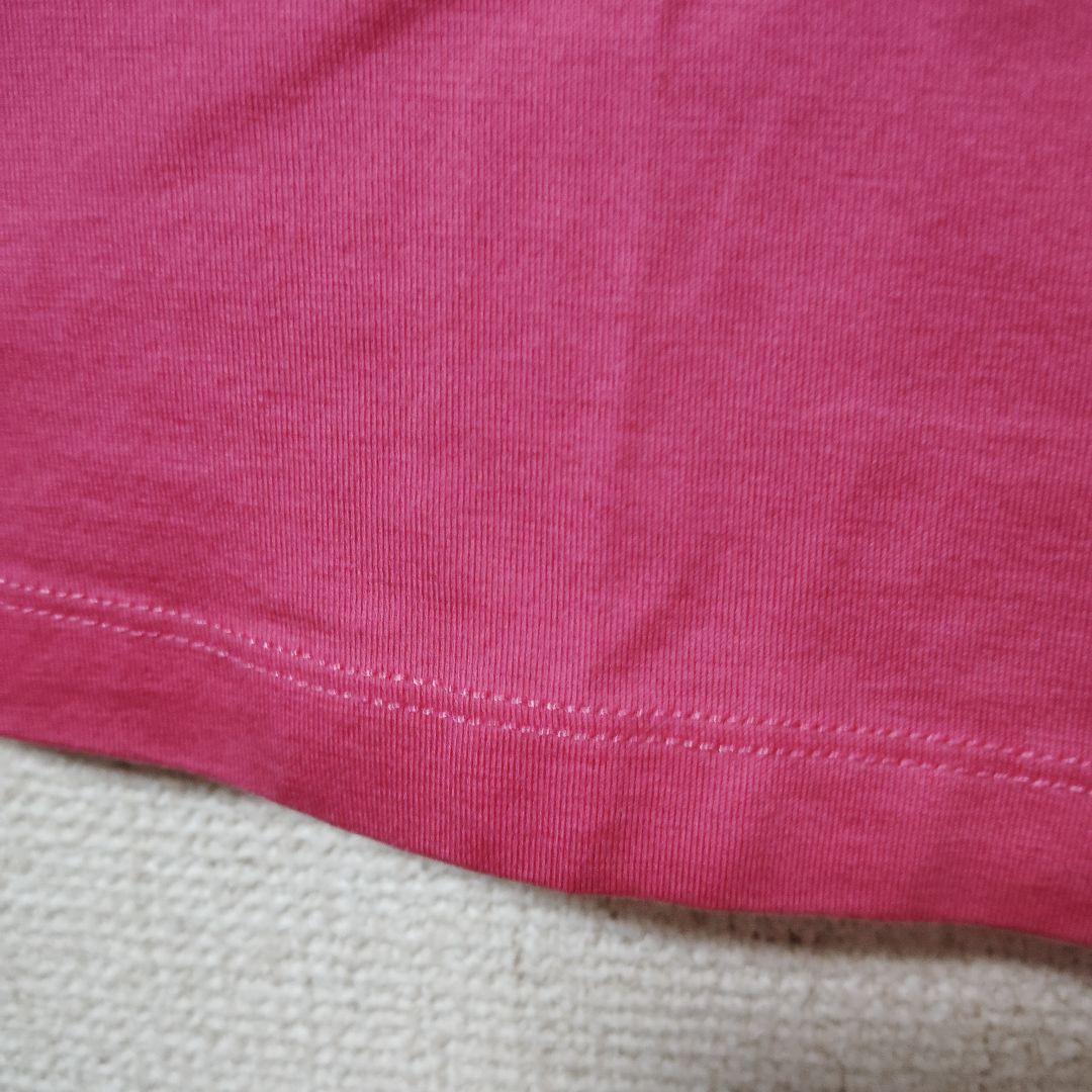 LOEWE　半袖Tシャツ ピンク　　　　　刺繍ロゴ