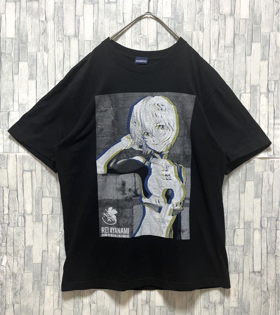COSPA コスパ エヴァンゲリオン 綾波レイ 半袖 Tシャツ アニメT L