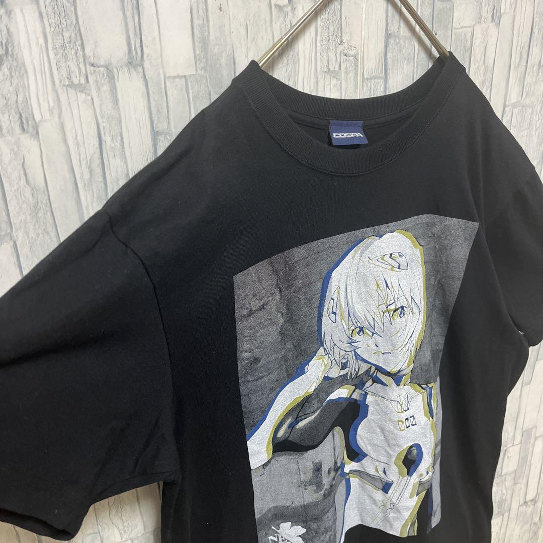 COSPA コスパ エヴァンゲリオン 綾波レイ 半袖 Tシャツ アニメT L