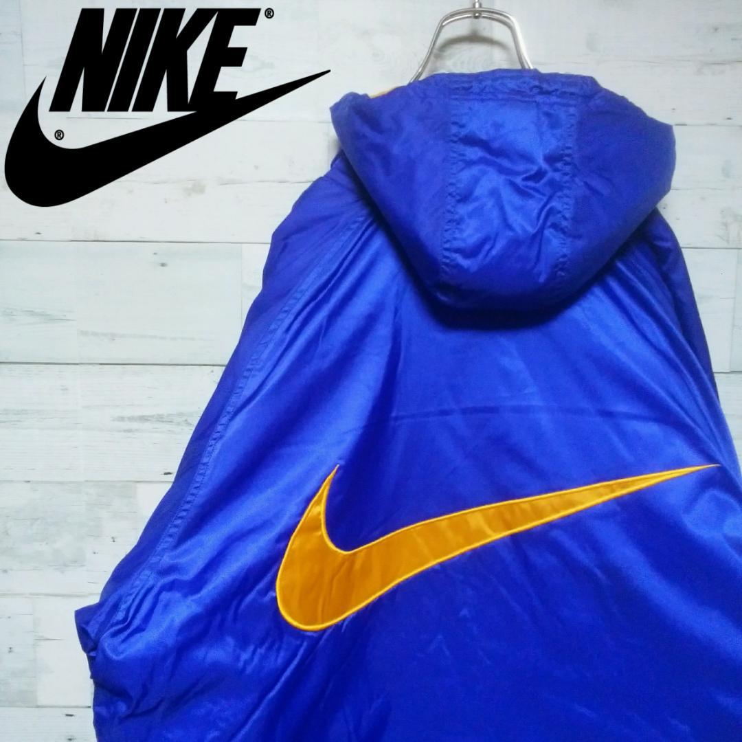 【大人気】NIKE 中綿ジャケット ビッグロゴ スウッシュ ベンチ 1138