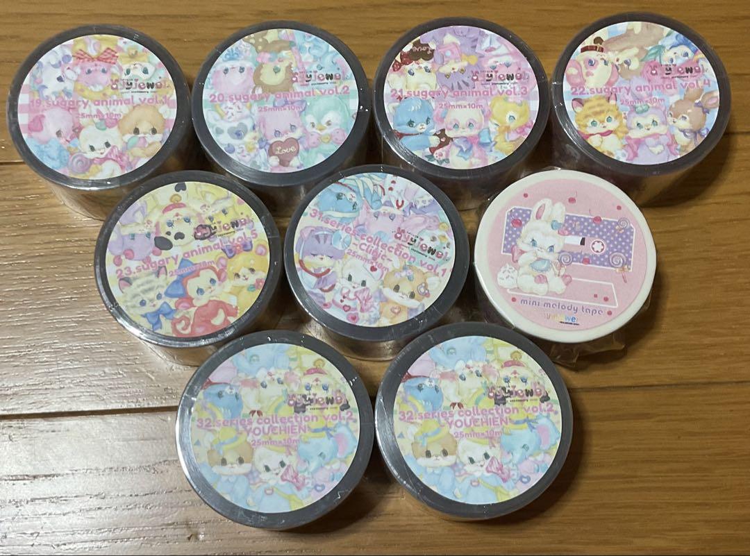 国内作家　PETテープ 中古　まとめ売り　使いかけ　ayyjewel Liebe ayyjewel まとめ売り - メルカリ