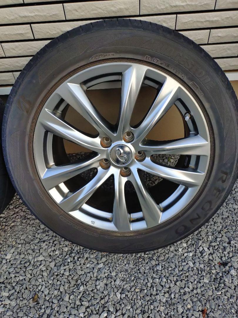 日産　Y51フーガ後期　純正ホイール・タイヤセット