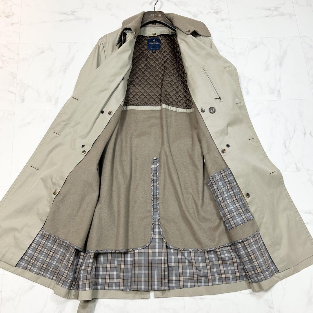 新品同様✨　ブルックスブラザーズ　トレンチコート　ライナー　カシミヤ　XL ブルックスブラザーズ トレンチコート ライナー カシミヤ