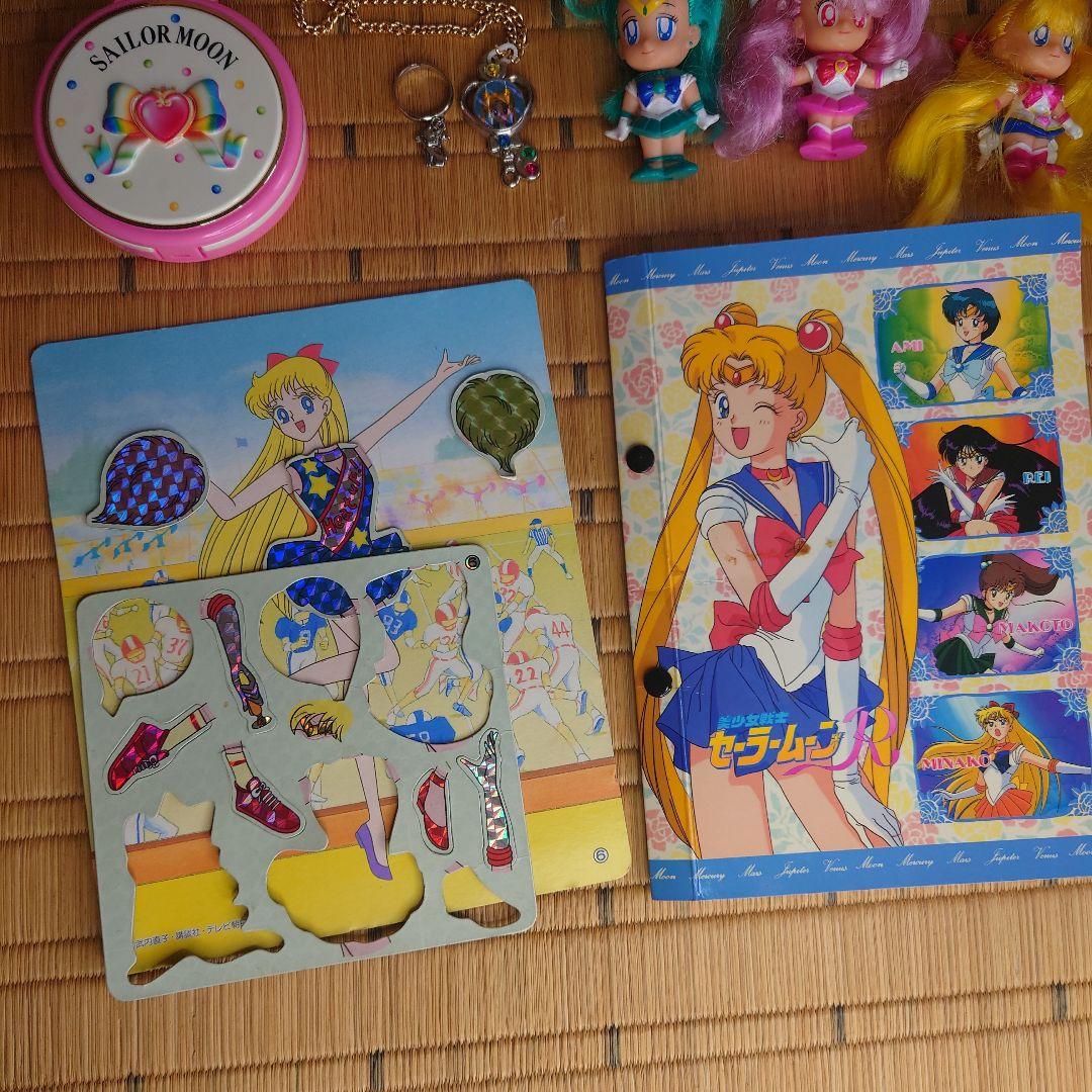 ＝セーラームーン＝　1993年　フィギュア　セット 美少女戦士セーラームーン 1993年当時 フィギュア コンパクト