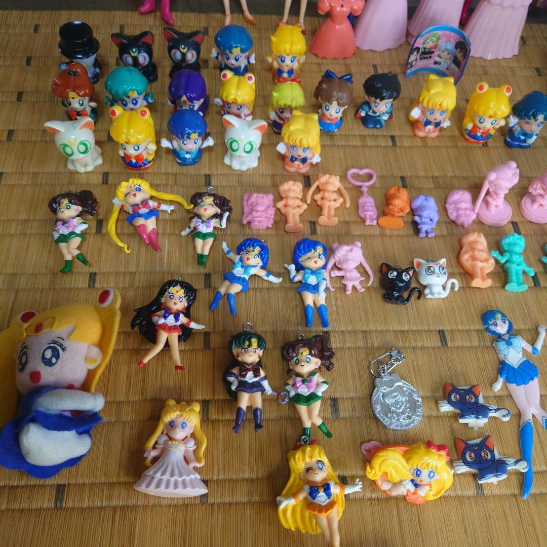 ＝セーラームーン＝　1993年　フィギュア　セット 美少女戦士セーラームーン 1993年当時 フィギュア コンパクト