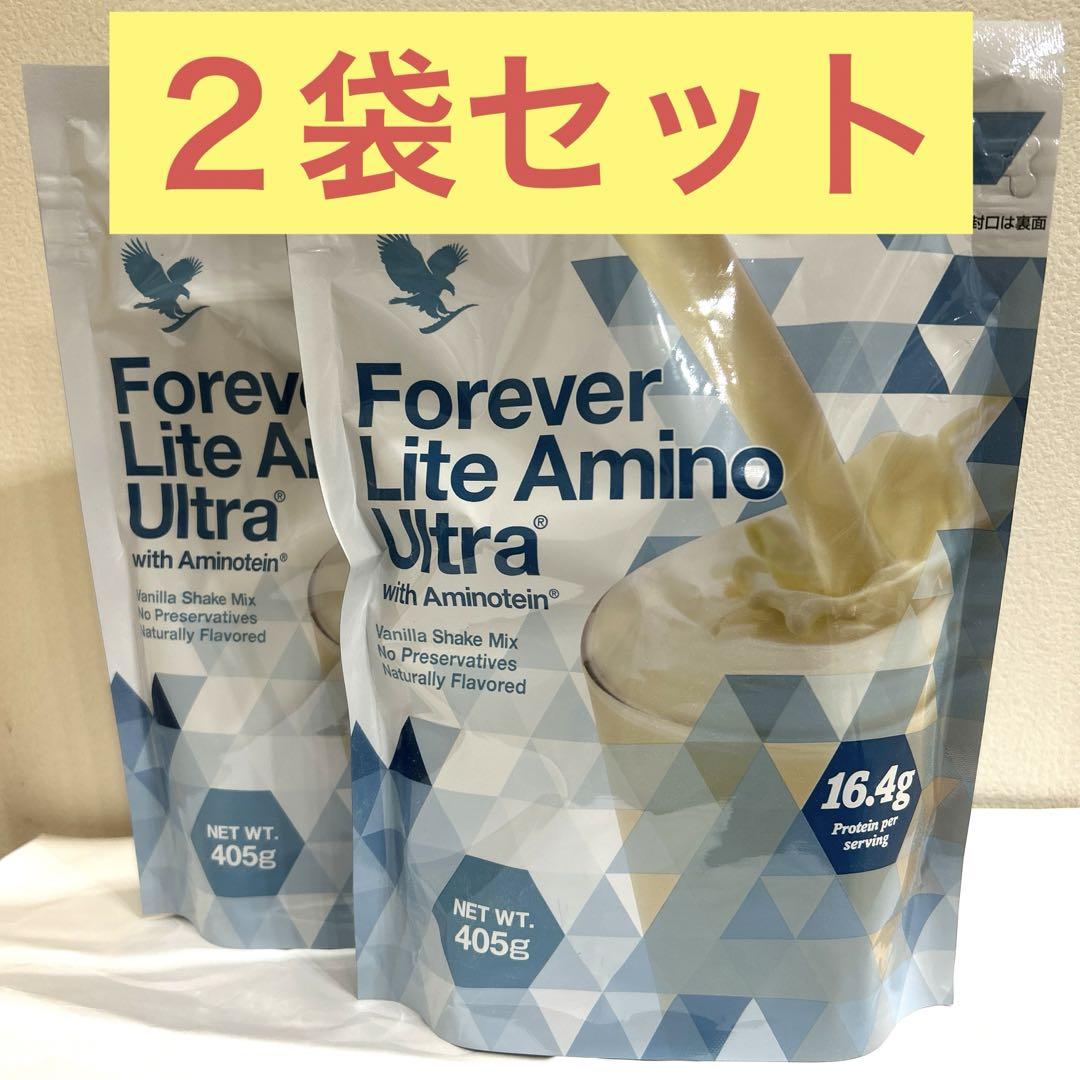 FOREVER LITE アミノウルトラ　プロテイン　未開封　2つセット Forever Lite Amino Ultra 2袋セット - メルカリ
