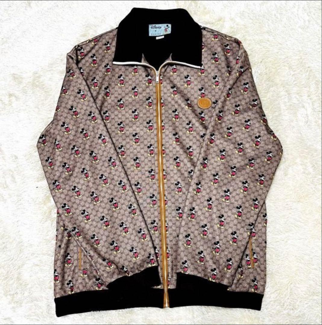 美品☆激レア☆GUCCI×Disney コラボ XL ミッキーマウス ジャンバー