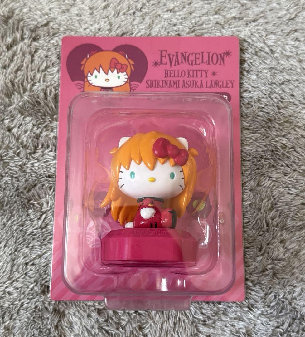 ▲エヴァンゲリオン アスカ×ハローキティ コラボマスコット エヴァンゲリオン×ハローキティ ぬいぐるみ 式波・アスカ