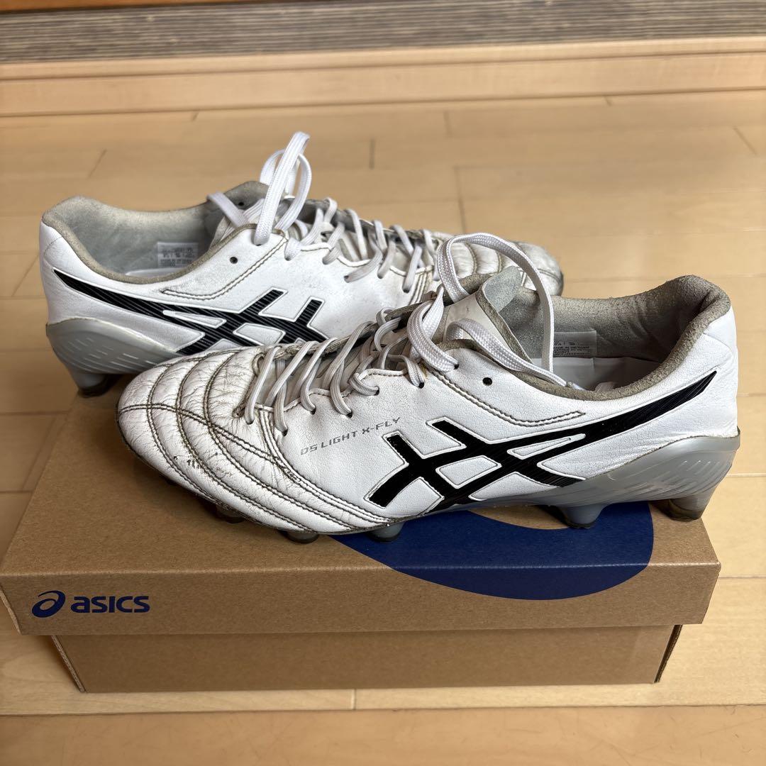 【程度良好】アシックス　スパイク　エックスフライ5 25.5㌢　X-FLY 白 楽天市場】アシックス DS ライト エックスフライ5 asics