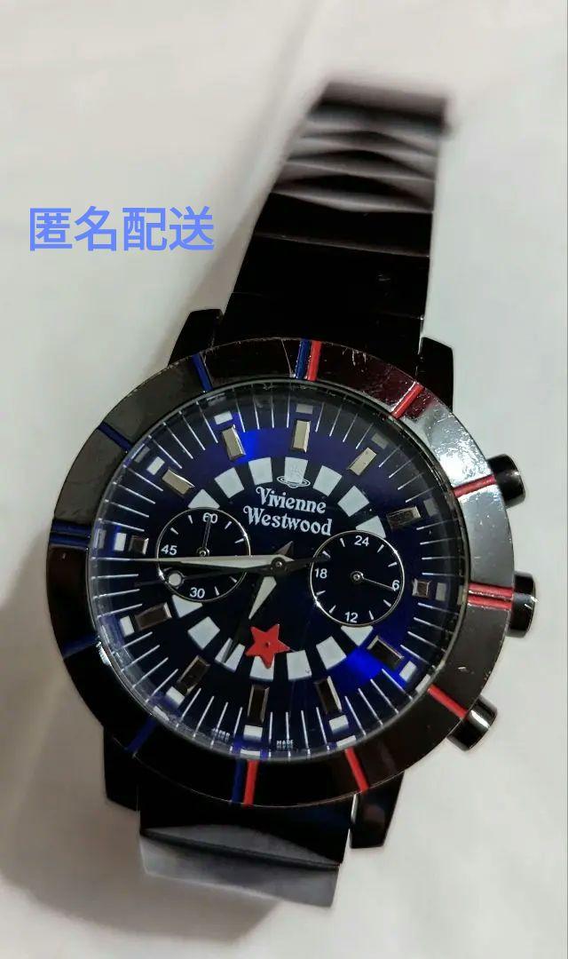 一部予約販売】 希少!VivienneWestwood/クロノグラフ 未使用品 腕時計