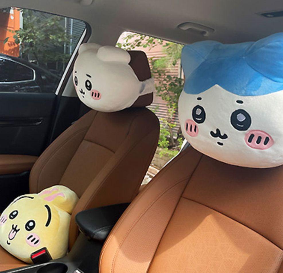 ちいかわ 韓国限定 ハチワレ 車用クッション 椅子