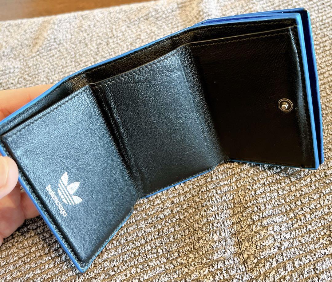 【美品】バレンシアガ アディダスコラボ 三つ折り財布