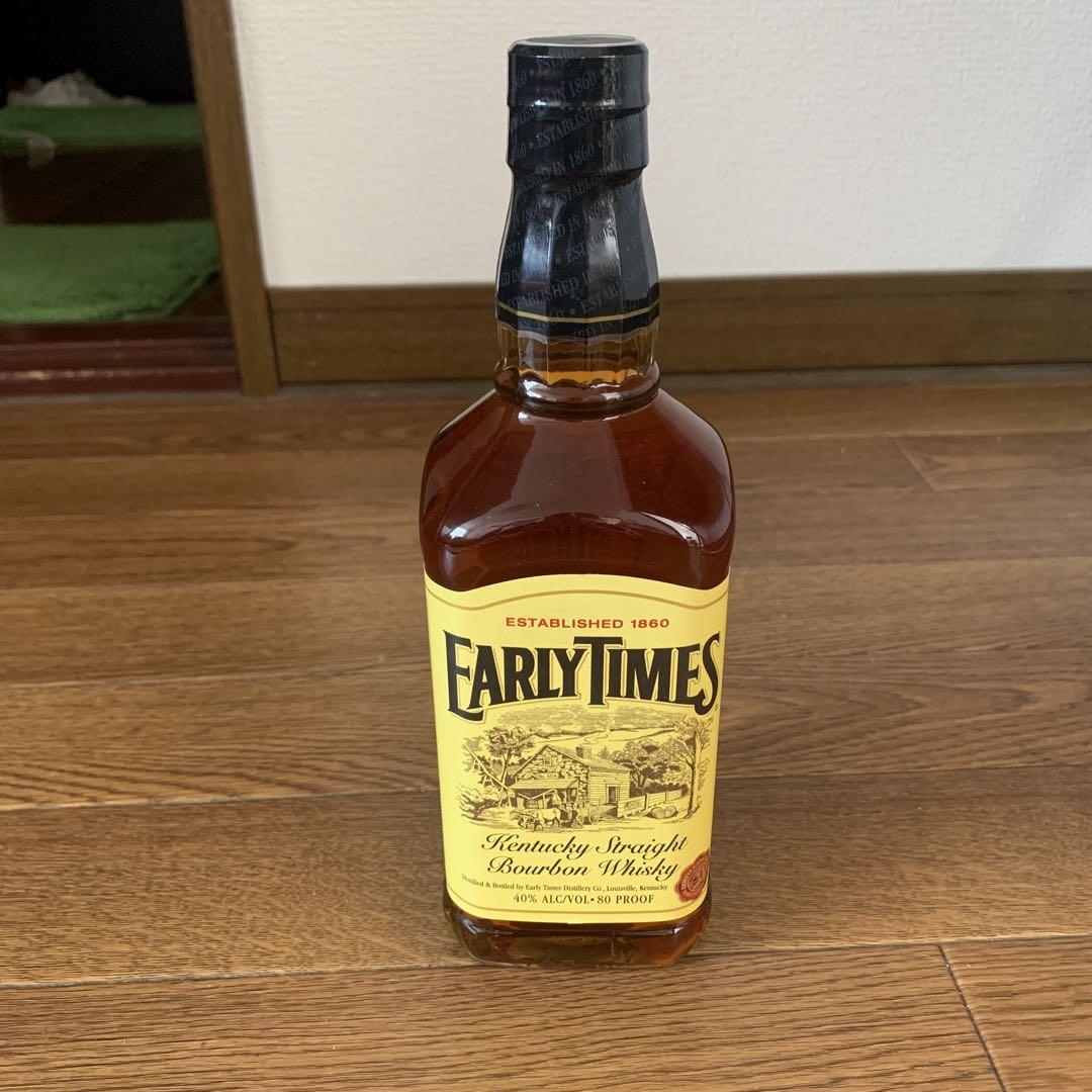終盤品　イエローラベルEARLY TIMES 700ml