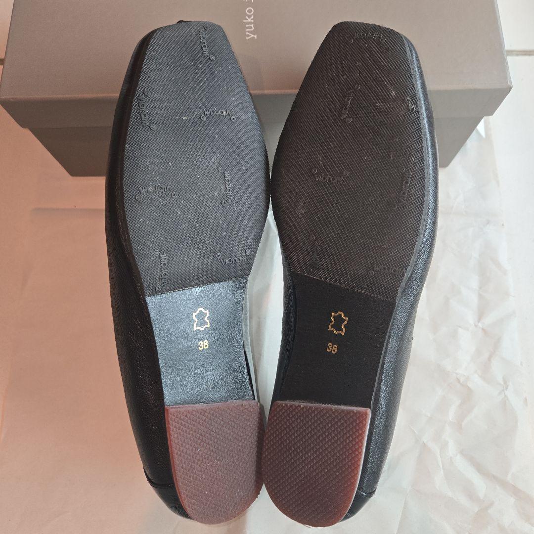 ●yuko imanishi+●ASAHIアシンメトリーカットフラットパンプス