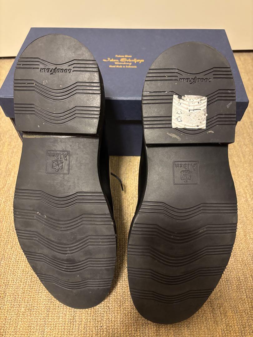 オールデン　プレーントゥ　カーフ　バリーラスト　ALDEN