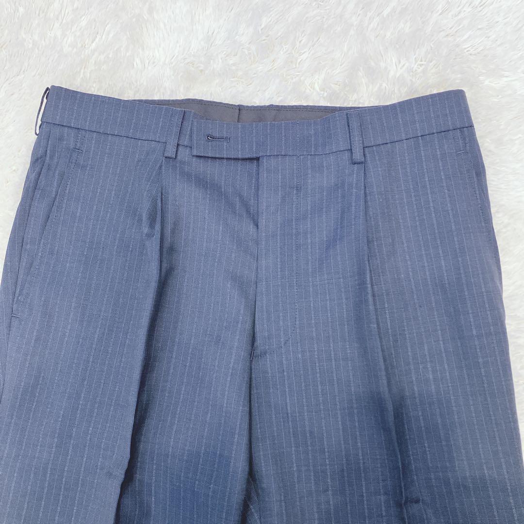 【美品】ANNIVERSAIRE A4 ビジネススーツ　SUPER120' 高級 美品】ANNIVERSAIRE A4 ビジネススーツ SUPER120' 高級 - メルカリ