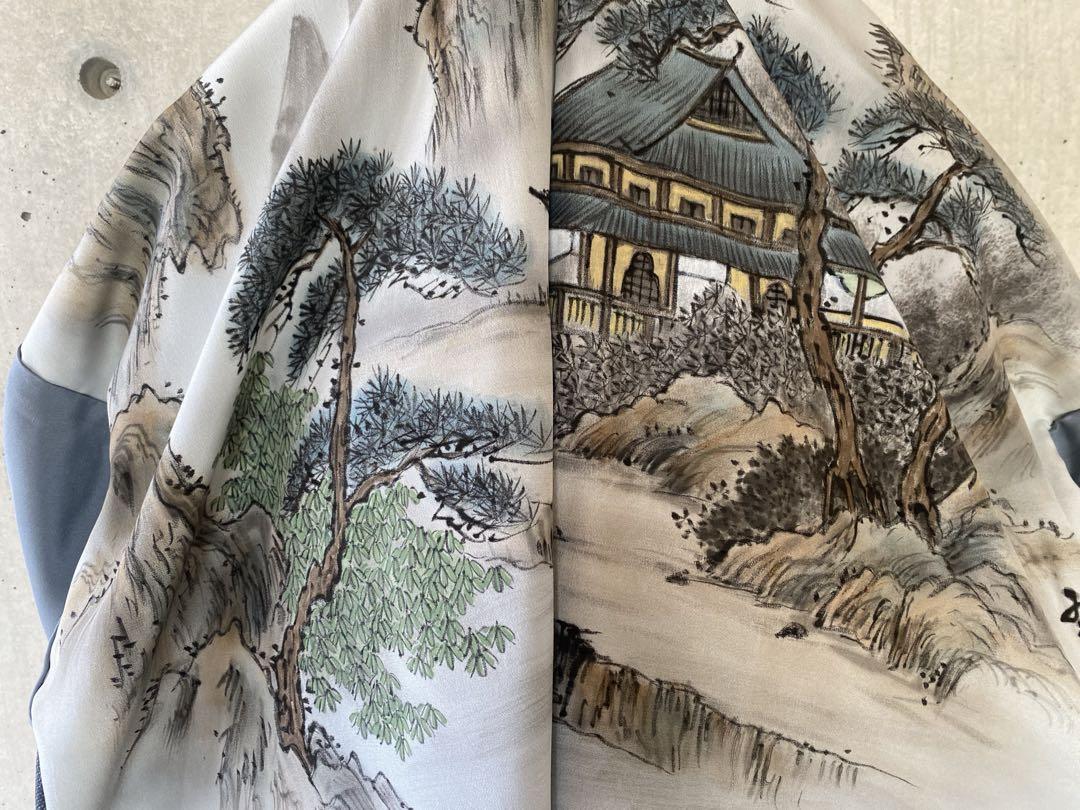 落款 紺色系