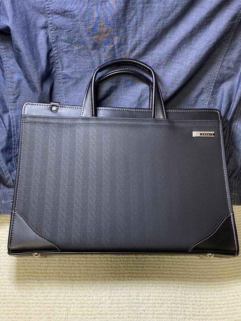 BAGGEX 自立型 ビジネスブリーフケース 黒