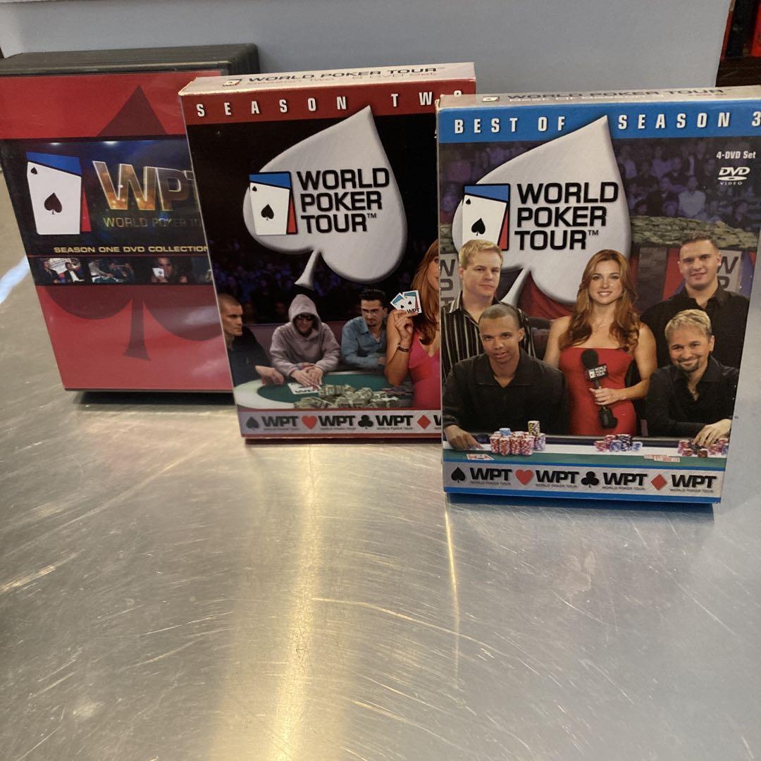 WPT DVDボックス　シーズン1〜3