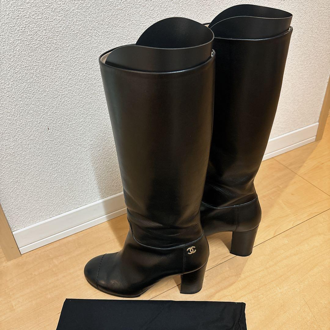 CHANEL ブーティー36ハーフ