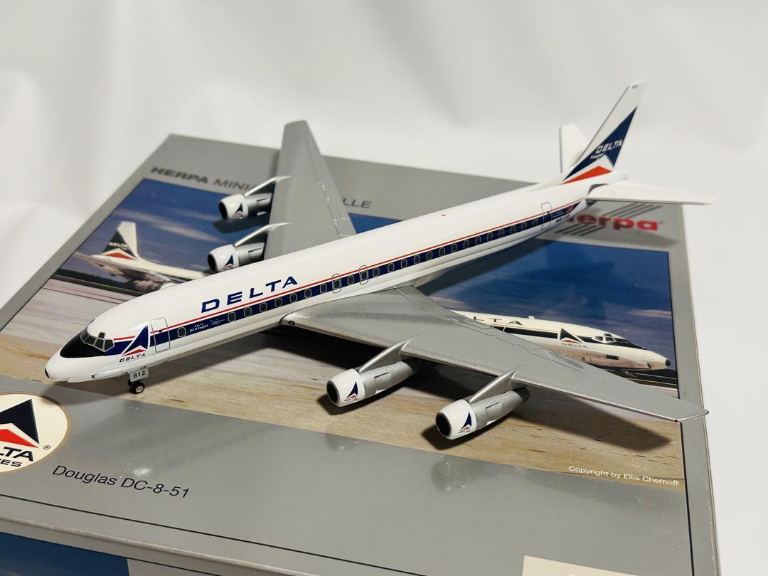 Herpa 1/200 ダグラス DC-8-51 デルタ航空