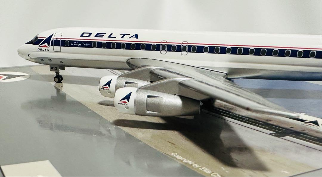 Herpa 1/200 ダグラス DC-8-51 デルタ航空 - メルカリ