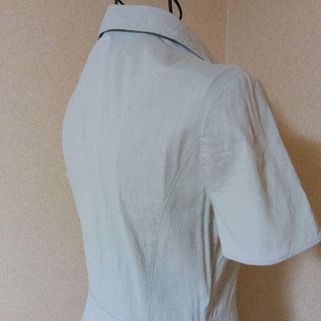 Theory Fitted Shirt Dress In Good Cotton In White | ModeSens