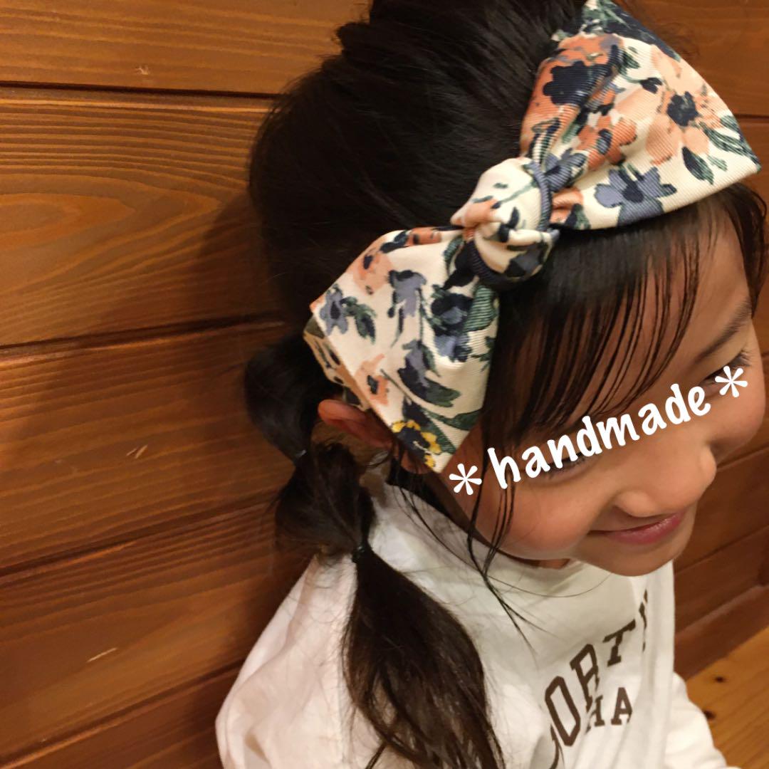 ＊handmade＊no.335 NEW☆★ ターバン　ヘアバンド