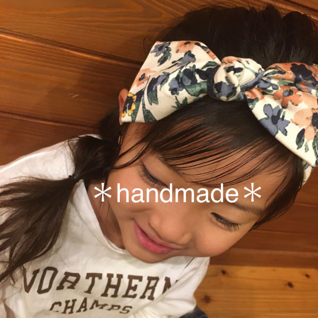 ＊handmade＊no.335 NEW☆★ ターバン　ヘアバンド