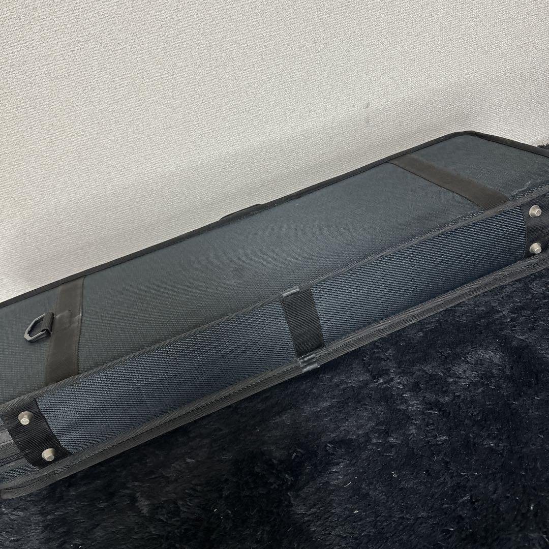 galax バイオリンケース 弦楽器 弓4本収納可能 湿度計付き