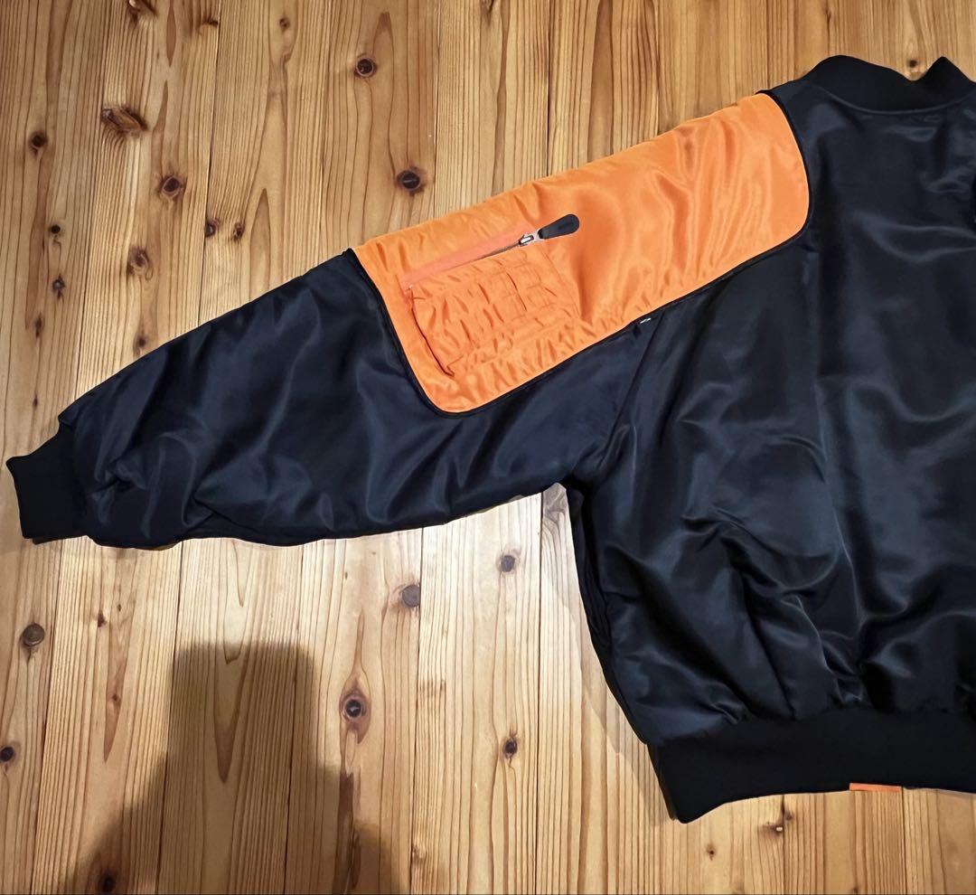 KAPITAL SHAM BOMBER JACKET シャムボンバー MA１美品