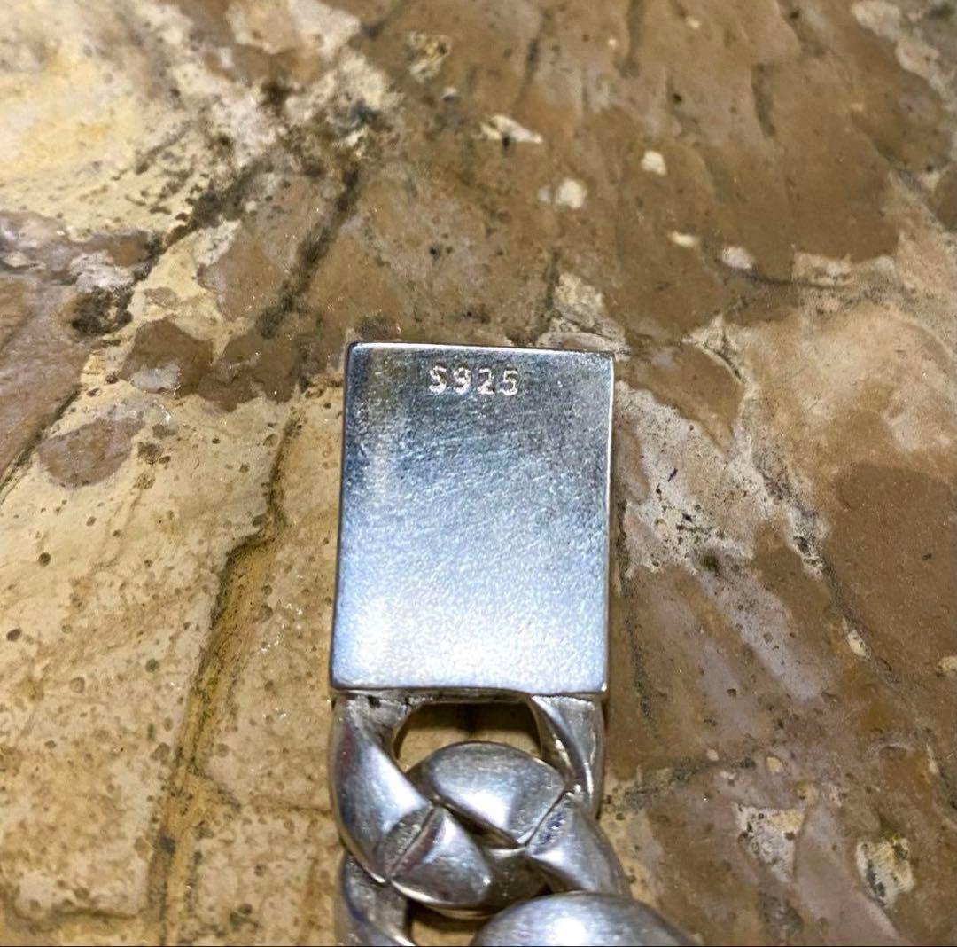 喜平 ハードウェア シルバー925 シルバー ブレスレット チェーン w103VINTAGE KIN-KAAI_COM