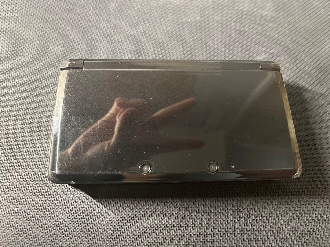 ニンテンドー3DS 本体 コスモブラック 充電器 タッチペン SDカード 付Nintendo 3DS UP786_INFO