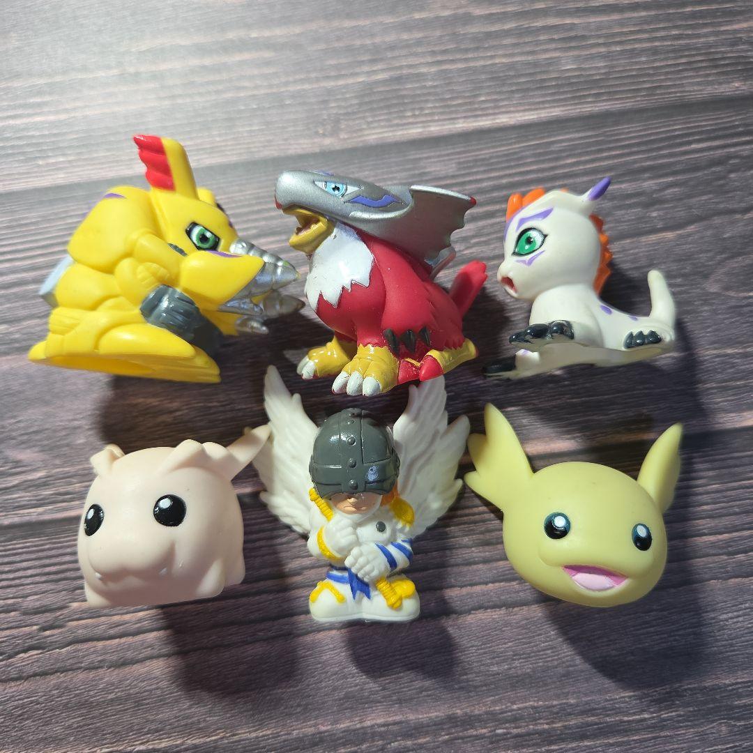 デジモンアドベンチャー 指人形 ソフビ フィギュアなど 34個 デジモン02 デジモンアドベンチャー 指人形 ソフビ フィギュアなど 34個