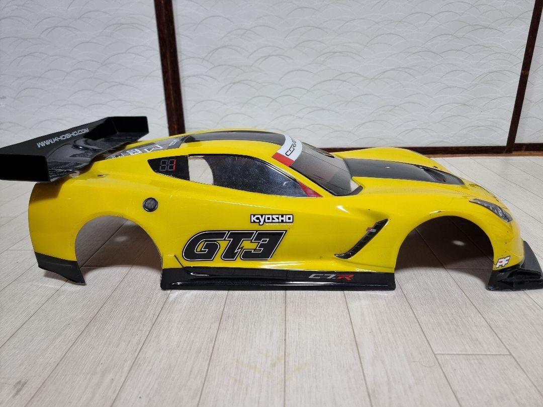 京商 1/8 インファーノGT2用 シボレー コルベット C7-R ボディ