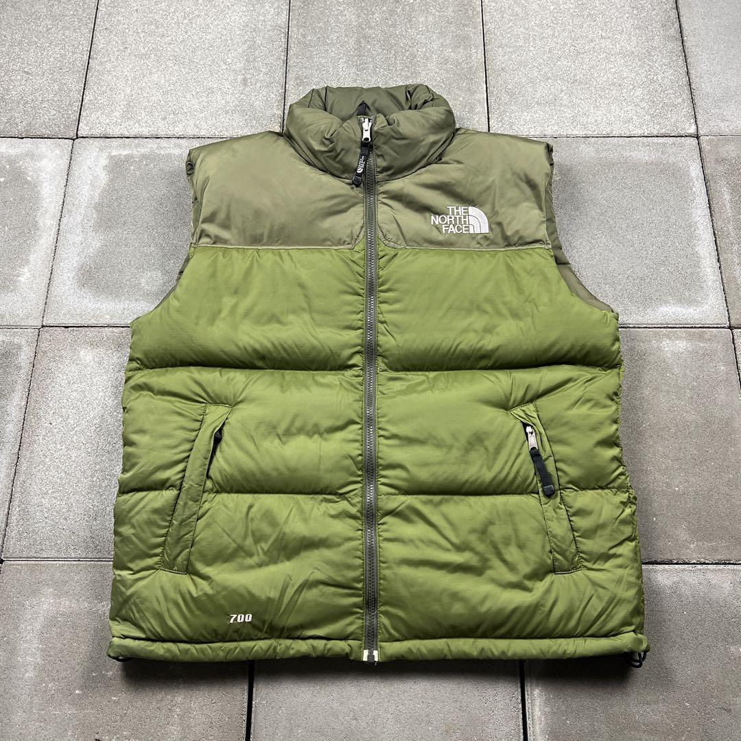 ジャケット・アウター 00s THE NORTH FACE center logo nuptse L