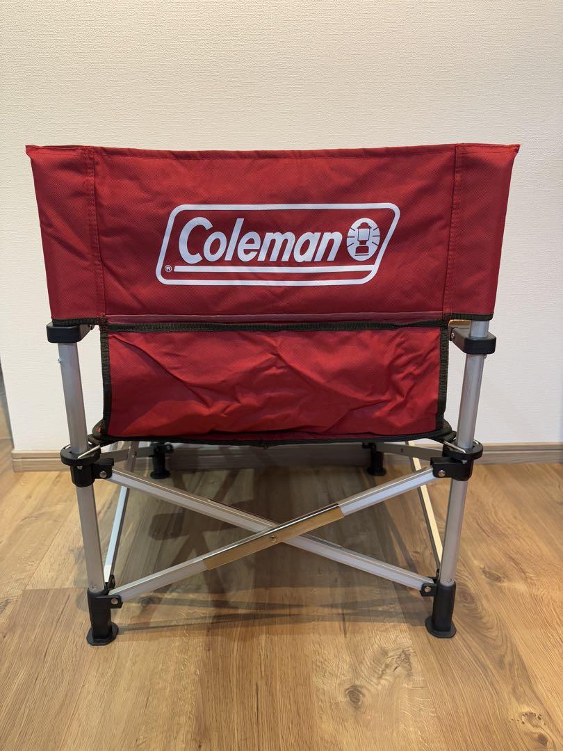 Colemanアウトドアチェア　ツーウェイキャプテンチェア　レッド
