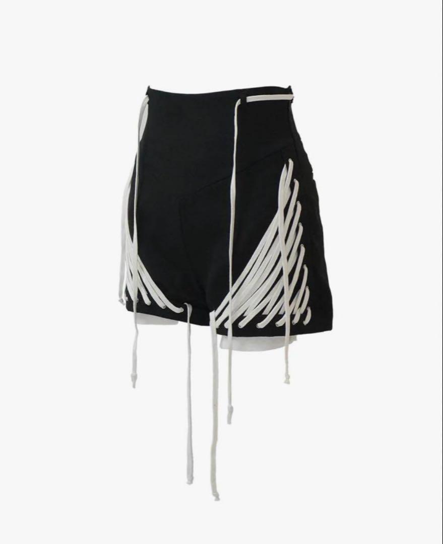 パンツ S lace up shorts theredthread