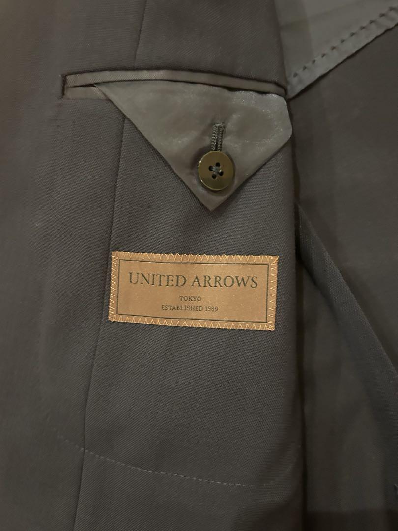 UNITED ARROWS ダブルブレザー　ネイビー サイズ46