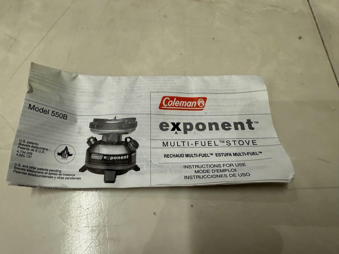 Coleman コールマン Exponent ストーブ 550B725