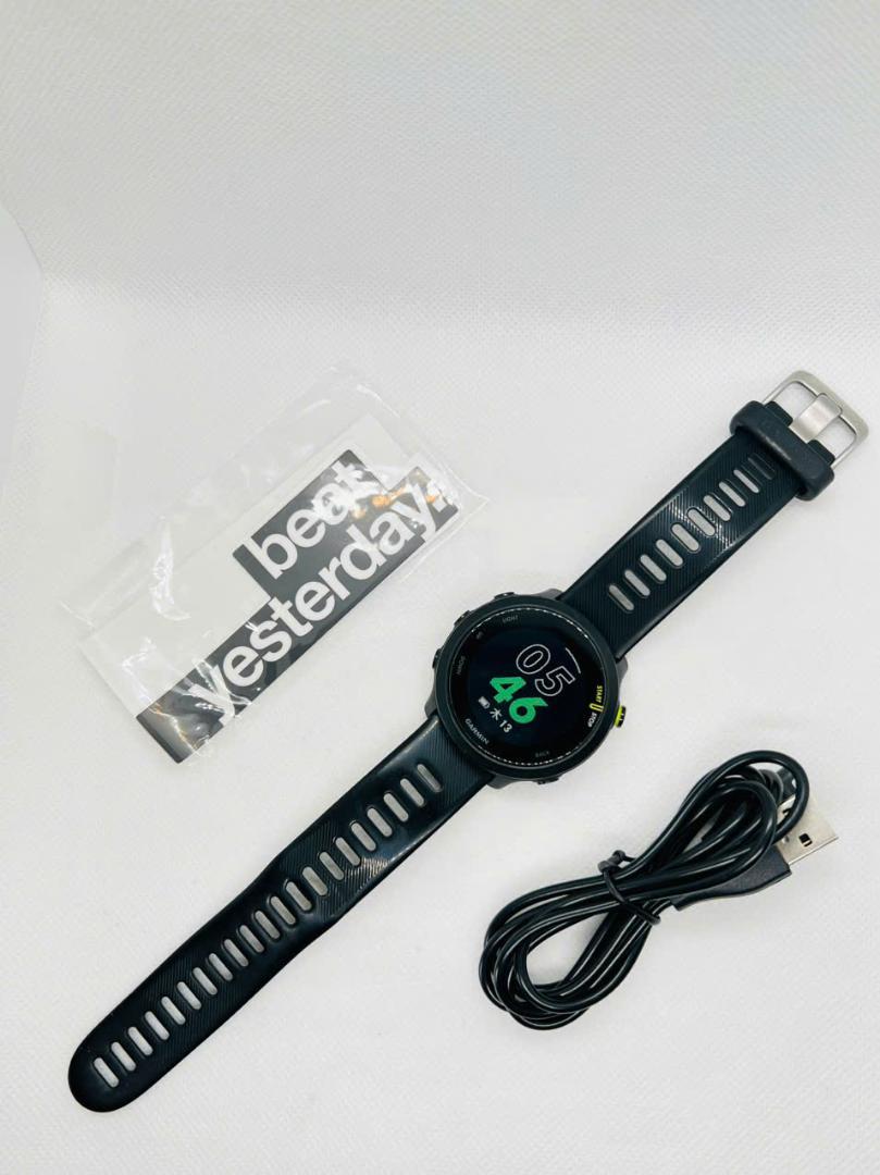 【美品】Garmin ForeAthlete 55 Black (8493)