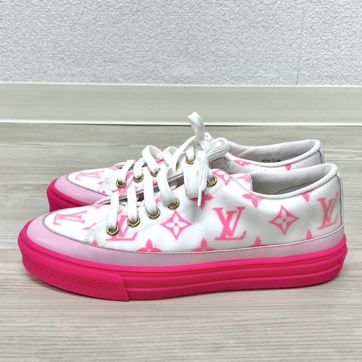 新品 ルイヴィトン 2019年 LV ステラー・ライン モノグラム スニーカー 新品 ルイヴィトン 2019年 LV ステラー・ライン モノグラム スニーカー